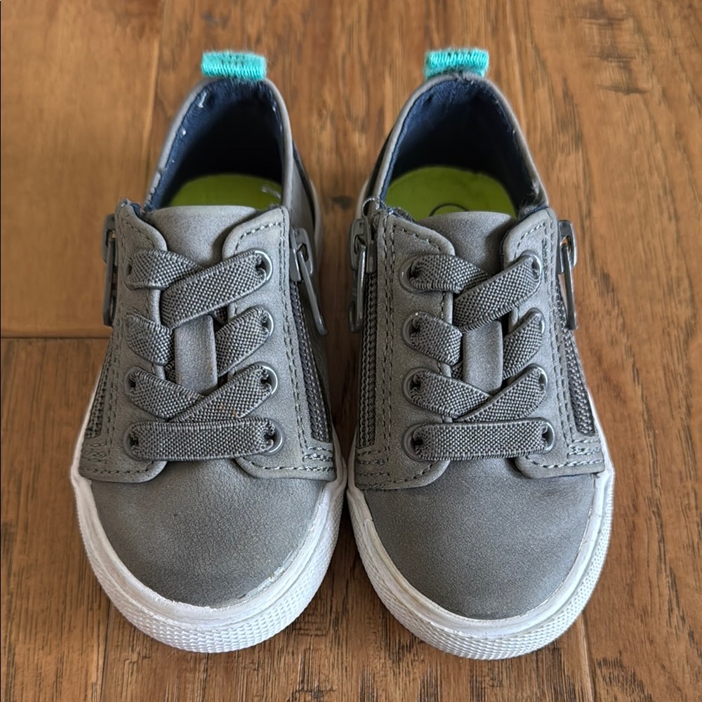 Gray Boys Sneakers